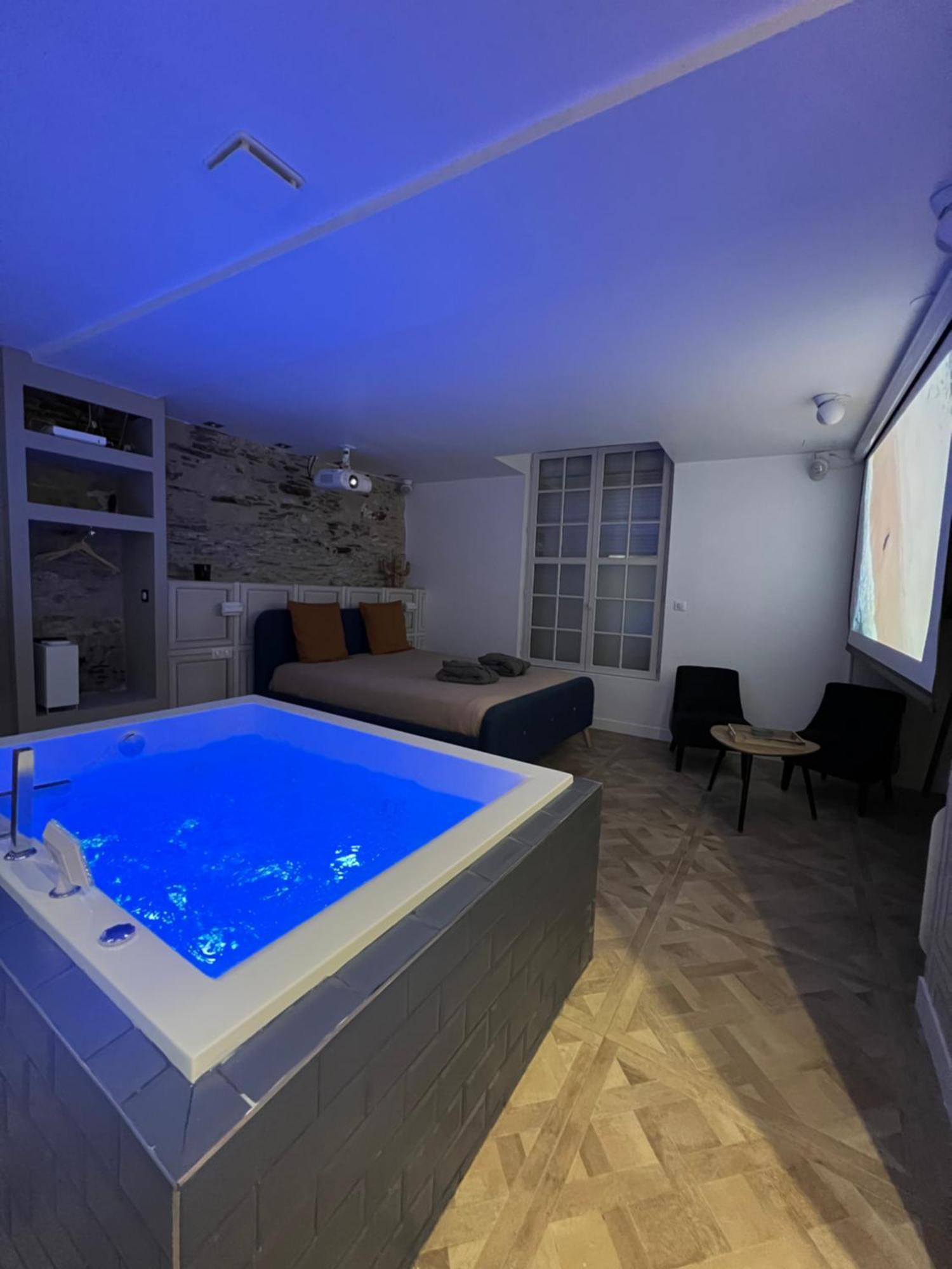 Appartement Avec Jacuzzi Sauna & Home Cinema - Nid D'Angers Exterior photo